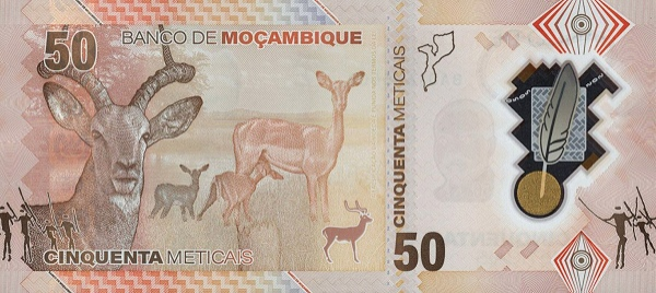 PN156 Mozambique - 50 Meticais (2024)